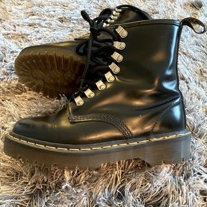 Vintage Made in England Dr. Martens Boots UK5 US7 Black MIE Docs 🖤🖤🖤 Bex 1460